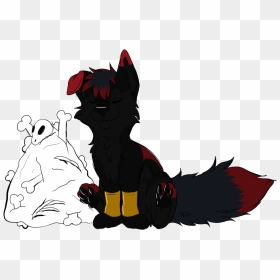 Puppy Jaketta And Her Pile Of Bones - Cartoon, HD Png Download - pile of bones png