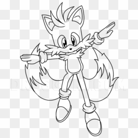 Sonic Drawing, HD Png Download - sonic head png