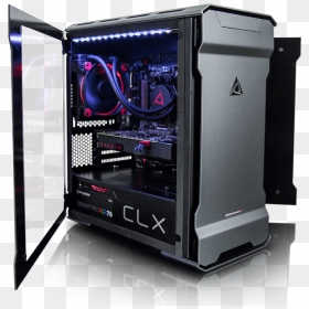 Clx Gaming Pc Kit Image - Gaming Pc Case Png, Transparent Png - gaming computer png