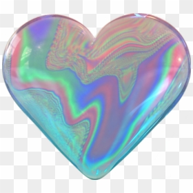 Holographic Heart Png - Hologram Png, Transparent Png - holographic png