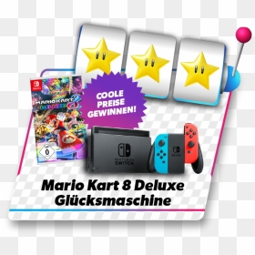 Mario Kart 8 Deluxe Switch Spiel Nintendo Switch , - Online Advertising, HD Png Download - mario kart 8 deluxe png