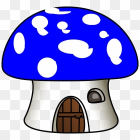 Cartoon Mushroom House, HD Png Download - igloo png