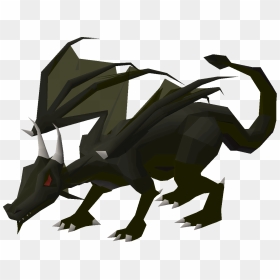 Runescape King Black Dragon, HD Png Download - dragon head png
