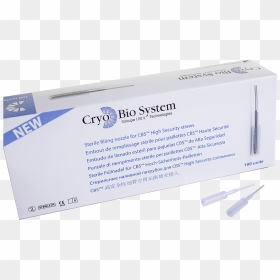 Photo Sterile Filling Tips For Cbs™ High Security Straws - Cryo Bio System, HD Png Download - cbs png