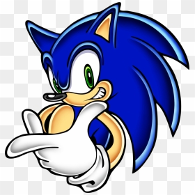 Sonic Clip Art - Sonic Adventure 2 Clipart, HD Png Download - sonic head png