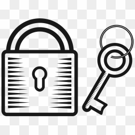 Big Image - Lock And Key Clip Art, HD Png Download - padlock png