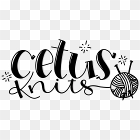 Cetus Knits - Calligraphy, HD Png Download - meteor shower png