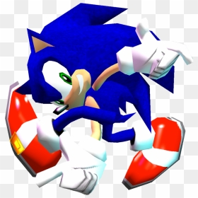Sonic The Hedgehog Sega Genesis Sonic Adventure Sonic - Sonic Adventure Sonic Model, HD Png Download - dreamcast png