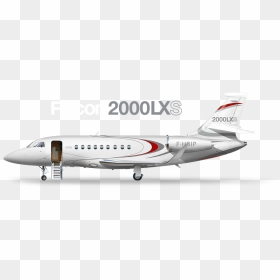 Falcon 2000 Plan, HD Png Download - plane.png