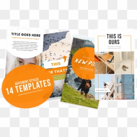 Brochure, HD Png Download - instagram .png
