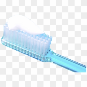 Toothpaste On Brush - Toothbrush With Toothpaste Png, Transparent Png - toothpaste png