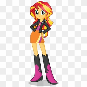 Sunset Shimmer - Mlp Sunset Shimmer Eg, HD Png Download - shimmer png