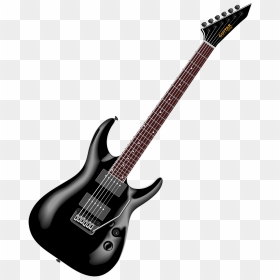 Electric Guitar Png High-quality Image - Electric Guitar Black Png, Transparent Png - instruments png