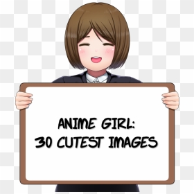 Anime Girl Cute - Adorable Cute Anime Girl, HD Png Download - cute anime girl png
