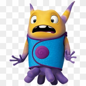 Home Character Frightened Oh - Boov Home Oh, HD Png Download - goodbye png