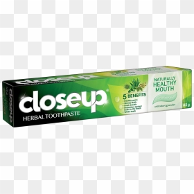 Transparent Toothpaste Png - Close Up Herbal Toothpaste, Png Download - toothpaste png