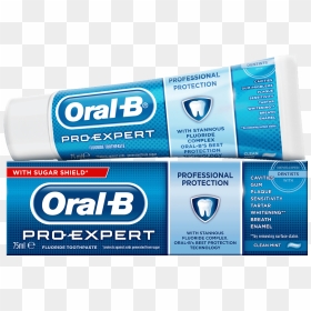 Oral B Pro Expert Professional Protection Toothpaste - Oral B 3d White Luxe Glamorous White, HD Png Download - toothpaste png