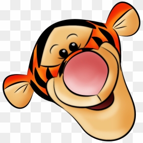 Tigger Printable Mask - Tiger Face Winnie The Pooh, HD Png Download - tigger png