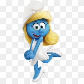 Smurf, Celeb Photos Meghan Trainor Debuts Edgy Look - Girl Smurf, HD Png Download - smurf png