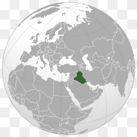 600px-kurdistan - Iraq In The World, HD Png Download - earth .png