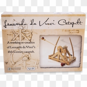 Leonardo Da Vinci Catapult , Png Download - Parts Of Leonardo Da Vinci Catapult, Transparent Png - catapult png