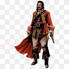 Pirate - Concept Art Male Pirate, HD Png Download - pirates png