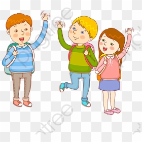 Student Goodbye Png - Saying Goodbye Clipart, Transparent Png - goodbye png