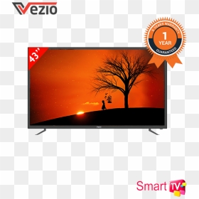 Vezio 43 Inch Android Smart Full Hd Led Tv - Smart Tv, HD Png Download - led png