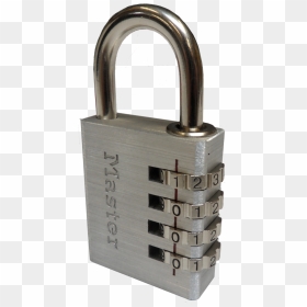 40mm Masterlock Combination Padlock - Security, HD Png Download - padlock png