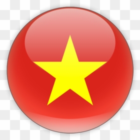 Thumb Image - Vietnam Round Flag Png, Transparent Png - vietnam flag png
