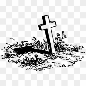Transparent Funeral Png - Grave Clipart, Png Download - funeral png