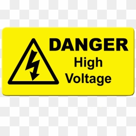 Danger High Voltage Png Image File - Electricity, Transparent Png - danger png