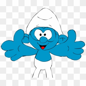 Smurf Png - Smurf Hug, Transparent Png - smurf png