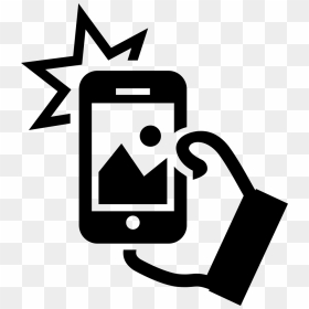 Taking A Selfie Svg Png Icon Free Download 18949 Phone - Icon Selfie Png, Transparent Png - selfie png