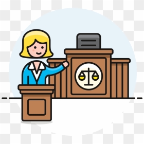09 Lawyer Court - Lawyer Clipart, HD Png Download - lawyer png