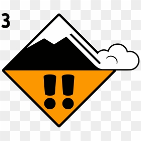 Avalanche Considerable Danger Level, HD Png Download - danger png