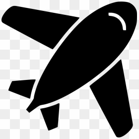 Airlane Aircraft Plane Flying - Travelling Clipart Black And White, HD Png Download - travel icon png
