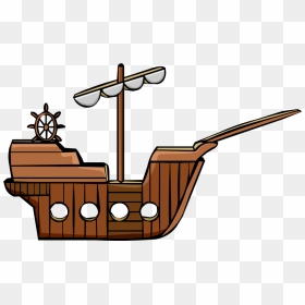 Pirates Ship Clip Art , Png Download - Pirate Ship Sprite Png, Transparent Png - pirates png