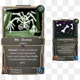 Mr - Bones - Illustration, HD Png Download - pile of bones png