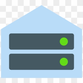 Root Server Icon , Png Download - Electric Blue, Transparent Png - vhv