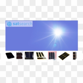 Cubesat Solar Panels On Satsearch - Sunlight, HD Png Download - solar panels png