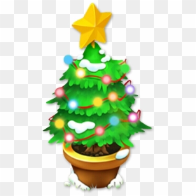 Hay Day Wiki - Christmas Tree, HD Png Download - christmas decor png