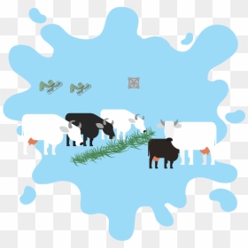 Transparent Dairy Cow Png, Png Download - cows png