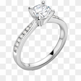 Engagement Ring, HD Png Download - loose diamonds png