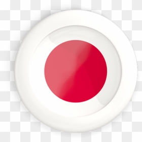 White Framed Round Button - Circle, HD Png Download - white button png