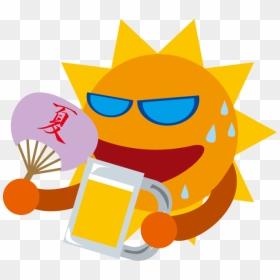 Summer Clipart , Png Download - 暑い 夏 の イラスト, Transparent Png - summer clipart png