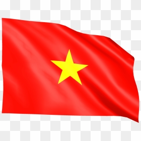 Vietnam Flag Png By Mtc Tutorials - Flag, Transparent Png - vietnam flag png