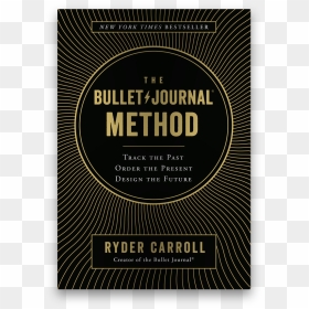The Bullet Journal Method By Ryder Carroll"  Class="lazyload - Bullet Journal Method Book, HD Png Download - blank book cover png