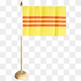 Vietnam Old Table Flag , Png Download - Flag, Transparent Png - vietnam flag png