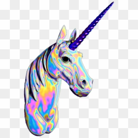 Holographic Unicorn Png, Transparent Png - holographic png